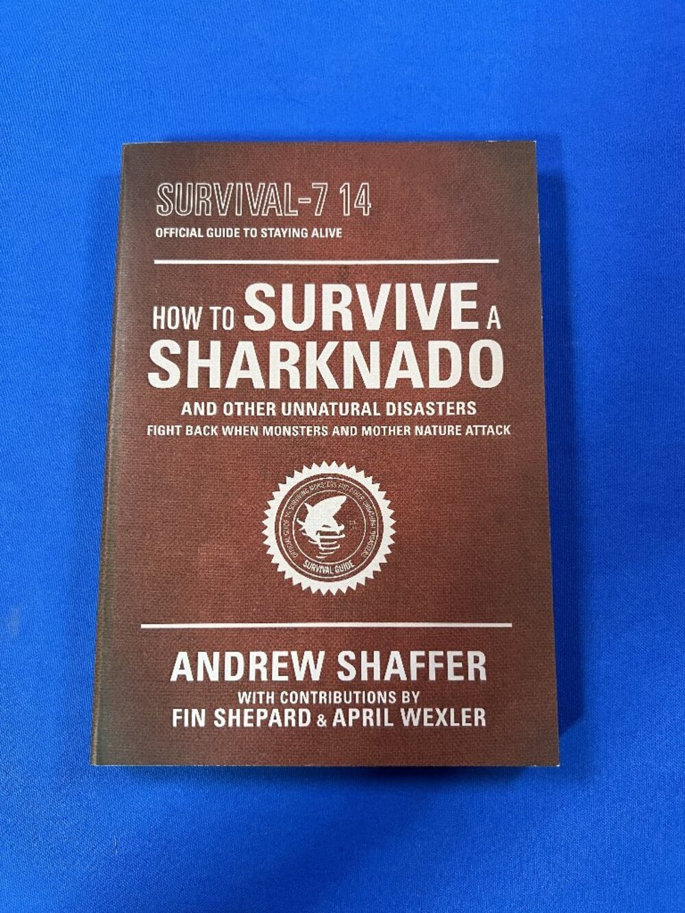 Loot Crate Exclusive How to Survive a Sharknado Book